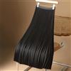 Getdoublerich Fashion Forward - Gonna da donna in raso a vita alta con dettagli plissettati per abbigliamento quotidiano (M, nero)