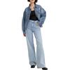 Levi's Ribcage Wide Leg, Pantaloni Donna, Far And Wide, 27W / 34L