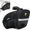 Topeak Aero Wedge Pack Large Borsello, Sottosella Unisex Adulto, 1.48-1.97 L, Nero