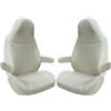 BREMER SITZBEZÜGE Coprisedili per sedile pilota e passeggero compatibili con camper Fiat Ducato 829 beige