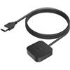 Fabater Lettore di Impronte Digitali USB per PC, Scanner Biometrico di Impronte Digitali, Riconoscimento Rapido Touch a 360 Gradi, Supporto Dongle Scanner per window 10 11 Hello (BLACK)