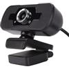 Fabater Webcam 2K, Telecamera USB per Computer con Angolo di Visione Ultra Grandangolare di 170°, Plug & Play, Ideale per Videoconferenze, Videochiamate, Riunioni Online e streaming.