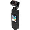 Fabater Fotocamera per Vlogging, Fotocamera Corpo WIFI 4K HD con Obiettivo Grandangolare da 1,54 Pollici Ruotante a 180° a 130° e Filettatura da 1/4 di Pollice, Fotocamere Tascabili