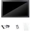 Generic Cornice per Foto Digitali WiFi con Touch Screen FHD da 21,5 Condivisione Fotografica Globale Senza Interruzioni per L'home Office, Materiale ABS (BLACK)