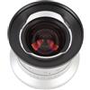 Fabater Obiettivo della Fotocamera, 12 Mm F2.0, Apertura Ampia, Messa a Fuoco Manuale, Obiettivo Fisso, Adatto per la Fotografia di Strada, Condizioni di Scarsa Illuminazione, Materiale in Lega di