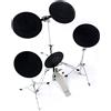 Percussion Plus - Set di pad con supporti per allenamento alla batteria