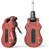 summina 5,8 GHz Sistema Wireless per Chitarra Ricevitore trasmettitore digitale audio Batteria Ricaricabile Incorporata Gamma di Trasmissione di 100 Piedi Forte Anti-Interferenza
