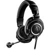 Audio-Technica ATH-M50xSTS XLR StreamSet Cuffie StreamSet, Nero, Regolabile