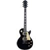 EKO GUITARS - Chitarra Elettrica LS-300, Corpo Pioppo, Manico Acero, Tastiera WPC, 2 Pickup Humbucker, Ponte Tune-O-Matic, 22 Tasti, Scala Standard, Colore Nero