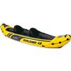 INTEX Canoa Gonfiabile Explorer K2 cm 312 x 91 x 51 2 Posti Kayak Mare Acquatici