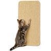 Kinesgsg Tiragraffi per Gatti, Tappetino Tiragraffi per Gatti Materiale in Sisal, 50 x 25cm Tappeto Tiragraffis, Cat Scratcher Antiscivolo e Resistente All'usura, per Divani, Mobili e Pareti