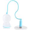 Cafopgrill 1 PC infusore per tè in silicone, filtro per filtro per infusori per tè a foglia a forma di tuffatore carino innovativo per per la casa, per bevitori di tè(Azzurro)