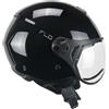 CGM Casco open face, 167A FLO MONO Nero sagomata, XL