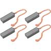 EVGATSAUTO Set di Spazzole per Regolatore Alternatore, 4 Pezzi Set di Spazzole per Regolatore Alternatore Brx40710 Sostituzione Spazzole Motore Elettrico Generatore per