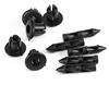 Ejoyous 100pcs Rivetti in Plastica Clip di Fissaggio Push Pin, Car-Styling 6mm Clip di Fissaggio Clip per Carenatura Rivetto in Plastica Carenatura Moto per