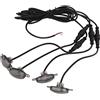KKPLZZ Luci di Marcia Sulla Griglia Anteriore, Lampade a LED Ambra 1000LM 50000H IP68 Impermeabili per Stile, con Installazione Semplice, Adatta per Auto, Pickup, SUV