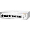 HPE Switch Aruba 1830 8G 8xGBit JL810A (8 porte), Switch di rete, Nero