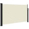 vidaXL Tenda da Sole Laterale Retrattile Crema 120x600 cm