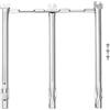 COGRICHBF 69787 - Bruciatore per Weber Spirit 300 Spirit E310 S310 E320 S320 E330 S330 (con tasti anteriori), 46 cm, in acciaio inox, per Weber Spirit II//LX 310 E-310 / S-310 Series