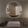 Leroy Merlin Specchio tondo Ambient retroilluminato diametro 80 cm