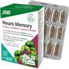 SALUS HAUS Gmbh & Salus Neuro Memory - 30 Capsule - Integratore per Memoria, Concentrazione e Funzioni Cognitive con Ginkgo Biloba e Bacopa Monnieri