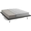 Talamo Italia - Materasso singolo Sibilla, Materasso sfoderabile in Waterfoam, 100% Made in Italy, Anti acaro e Anallergico, Cm 80x200h19