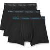 Calvin Klein Uomo Pantaloncini Boxer Confezione da 3 Intimo, Nero (Black Bodies And WBS with Driftwood), XL