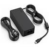 VUOHOEG Caricatore USB C 65W Alimentatore per HP EliteBook 840 850 G5 G6 G7 1030 1020 G2 G3, Spectre X360, Chromebook X360, ProBook 430 440 450 G6 G7, Elite x2, Split x2 Caricabatterie Type C PC Adattatore