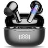 Tiksounds Cuffie Bluetooth , Auricolari Bluetooth 5.4 in Ear, Cuffie Wireless con 4 ENC Mic HiFi Stereo, Cancellazione Rumore, 40 Ore Sport Cuffie Senza Filo, IP7 Impermeabili LED Display per iOS/Android, USB-C