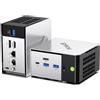 GMKtec Mini PC, Ordenador de Escritorio M8 AMD Ryzen 5 PRO 6650H (Beat 7430U 6C/12T 4.50 GHz)Mini Computer, Doble LAN 2.5GbE, 16GB DDR5 6400MHz RAM+ 12GB PCIe NVME SSD/Oculink/USB4/HDMI/USB-C/Micro PC