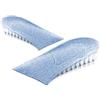 generic Solette Aumento Altezza Più Strato Iges Silicone Trasparente Ammortizzante Sollevatore per Scarpe (2 cm 2 paia)
