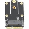 ASHATA Chiave NGFF A Scheda adattatore da M.2 a Mini PCI-E, convertitore da NGFF a PCI-E Moudle, 7260 8260 8265 9260 AX200 AX210, per, per Linux, per Vista, per MAC 10