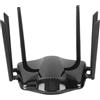 ASHATA Router modem dual band 4G LTE sbloccato con slot per schede SIM, 6 antenne, 2,4G 5G dual band WLAN Gigabit 4G router mobile B1 B3 B5 B7 B8 FDD (EU)