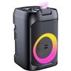 IRRADIO IR-PS60 STARLIGHT, Diffusore portatile, 60W RMS, LED e Laser RGB, Midwoofer da 19 cm, Doppio Tweeter, Karaoke con 2 Microfoni, True Wireless Stereo, Fino a 8 ore di Autonomia