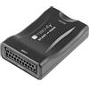 Techly 361926 Convertitore Compatto da Scart a HDMI Selezione 720p/1080p Nero