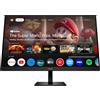 HP OMEN by 31.5 inch UHD 144Hz Smart Gaming Monitor - OMEN 32x Monitor PC 80 cm (31.5) 3840 x 2160 Pixel 4K Ultra HD LED Nero