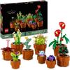 LEGO Icons 10329 Piante in miniatura, Collezione botanica 9 Piante artificiali c