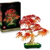 LEGO Botanicals 10348 Bonsai di acero rosso giapponese - Kit di costruzione per