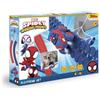 SMOBY Set scoperta Spidey Flextreme - Batterie incluse - 184 binari flessibili e 1 vei