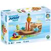 PLAYMOBIL Junior 71769 Peter Pan e la nave dei pirati, Disney, 12 pezzi, dai 12