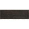 Qnhdfrt Ripiano in Rovere Massello Scuro 120x40 cm per Tavolo