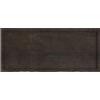 Qnhdfrt Ripiano in Rovere Massello 140x60 cm, Tavola Marrone Scuro