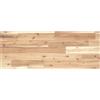 Qnhdfrt Piano per Tavolo 100x30x2 cm Legno Massello Acacia Grezzo | Piastra rettangolare in legno naturale per creare scrivanie e tavoli da pranzo in soggiorno, studio o cucina.