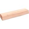Qnhdfrt Mensola da Parete 40x10x6cm Legno Massello Rovere Non Trattato