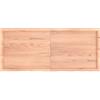 Qnhdfrt Ripiano da Muro in Legno Massello Rovere 140x60 cm | Pannello in rovere naturale con bordi vivi per bagno, soggiorno o studio. Superficie trattata e pronta all'uso.