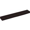 Qnhdfrt Mensola da Parete in Legno Massello di Rovere 60x10x4 cm | Pannello multiuso rustico con bordi vivi per bagno, salotto e cucina. Portata max 20 kg.