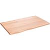 Qnhdfrt Ripiano Rovere Massello 80x50x2 cm Piano per Tavolo Scrivania