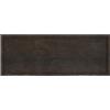 Qnhdfrt Piano Tavolo in Rovere Massello Scuro 160x60 cm con Bordi Vivi | Ideale come piano per scrivania nello studio o top lavabo in bagno. Pannello in legno massello con finitura scura.