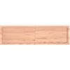 Qnhdfrt Ripiano Rovere Massello 140x40 cm Piano per Tavolo Mensola Muro