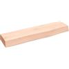 Qnhdfrt Ripiano a Parete 40x10x4 cm in Legno Massello di Rovere Grezzo | Tavola rustica con bordi naturali per creare mensole sospese o superfici d'appoggio in bagno e soggiorno.